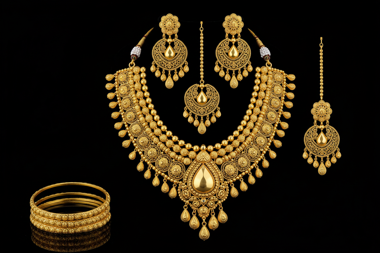 Classic Gold Look Earrings